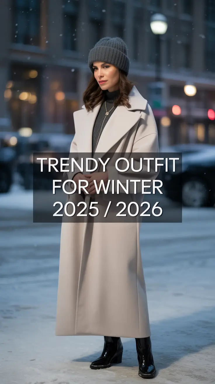 Trendy Outfit for Winter 2025 / 2026: Fresh Ideas for Womenâ€s Casual & Dressy Looks