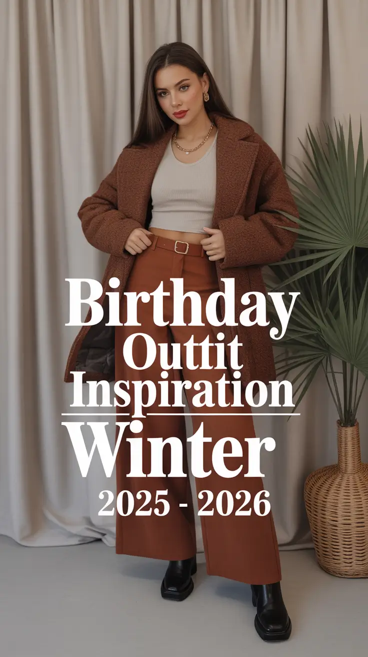 Birthday Outfit Inspiration Winter 2025 â€“ 2026: Classy & Cute Ideas for Women