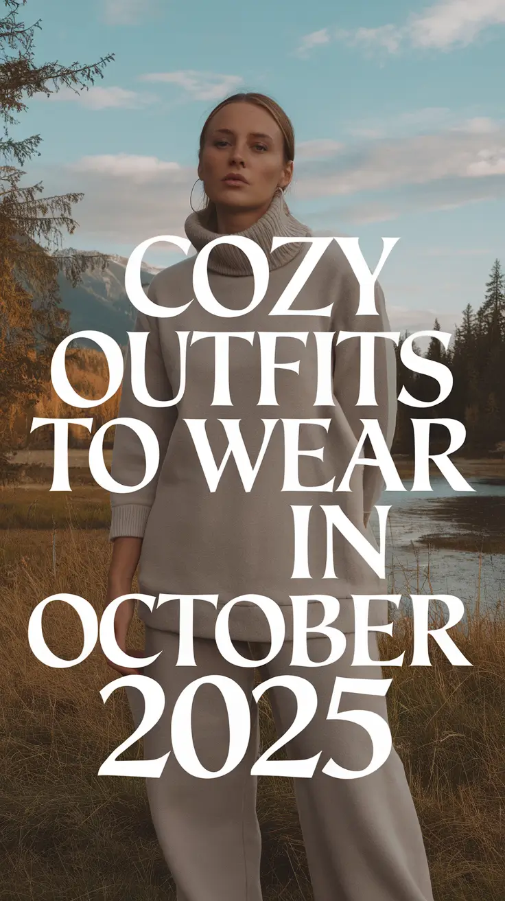 Cozy Outfits to Wear in October 2025 â€“ Cute & Casual Ideas for Women