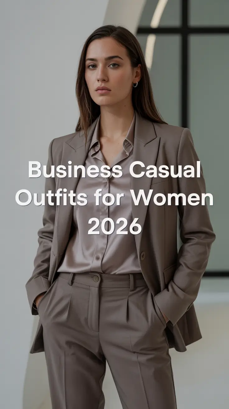 Business Casual Outfits for Women 2026: Effortless Workwear with a Modern Aesthetic