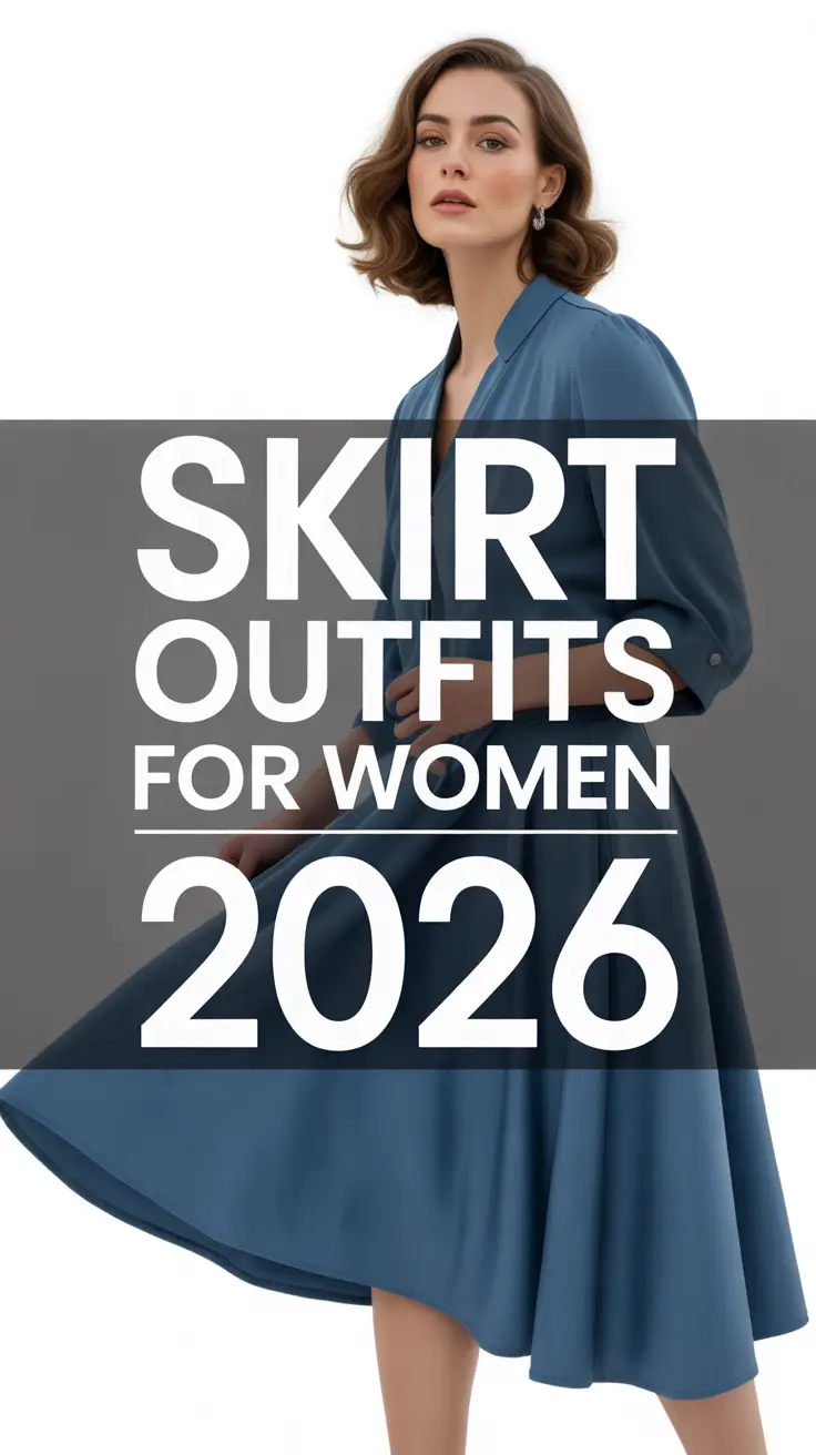 Skirt Outfits for Women 2026: Chic Long, White & Black Looks Youâ€ll Love All Year