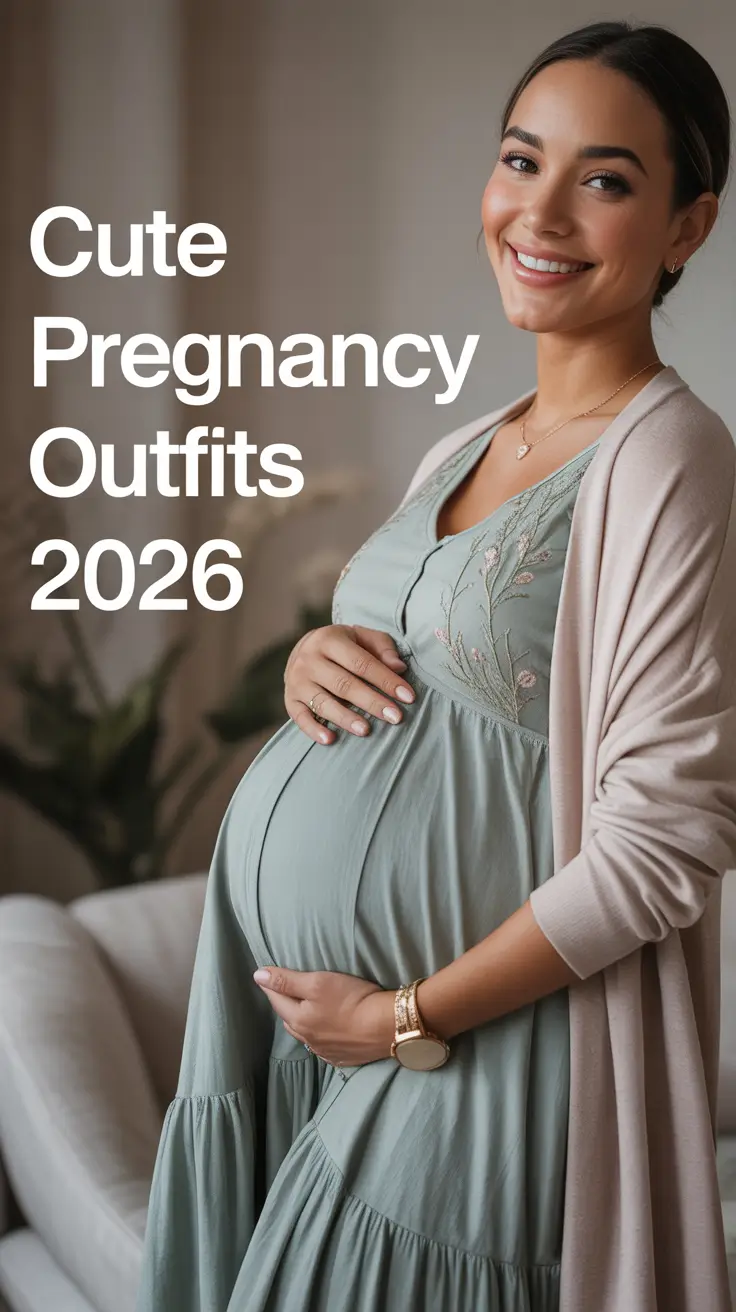 Cute Pregnancy Outfits 2026: Cozy, Chic & Comfortable Looks for Every Season