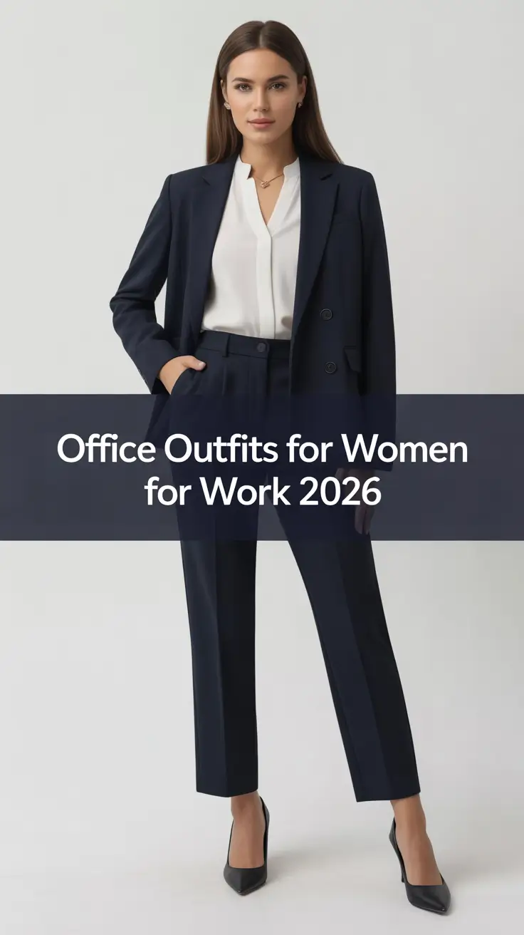 Office Outfits for Women for Work 2026: Chic, Comfy & Elegant Ideas for Every Season