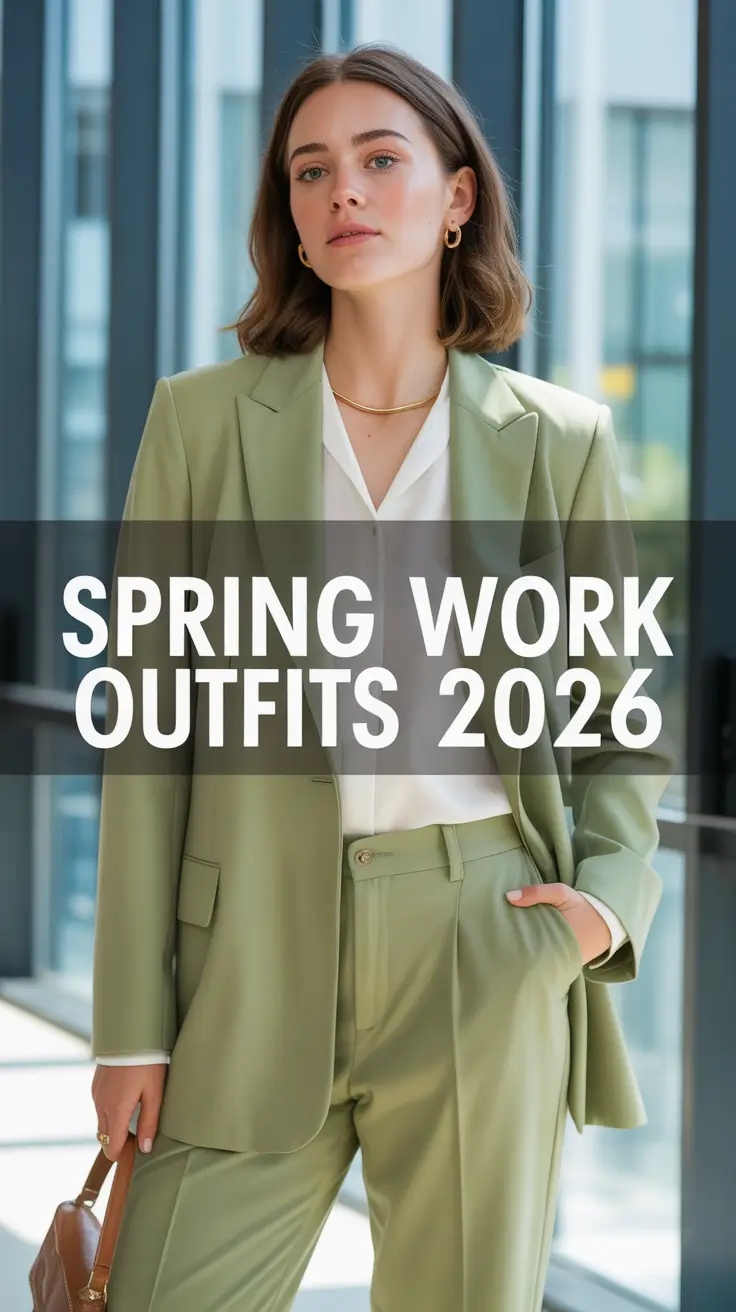 Spring Work Outfits 2026: Office Chic & Casual Ideas for Women