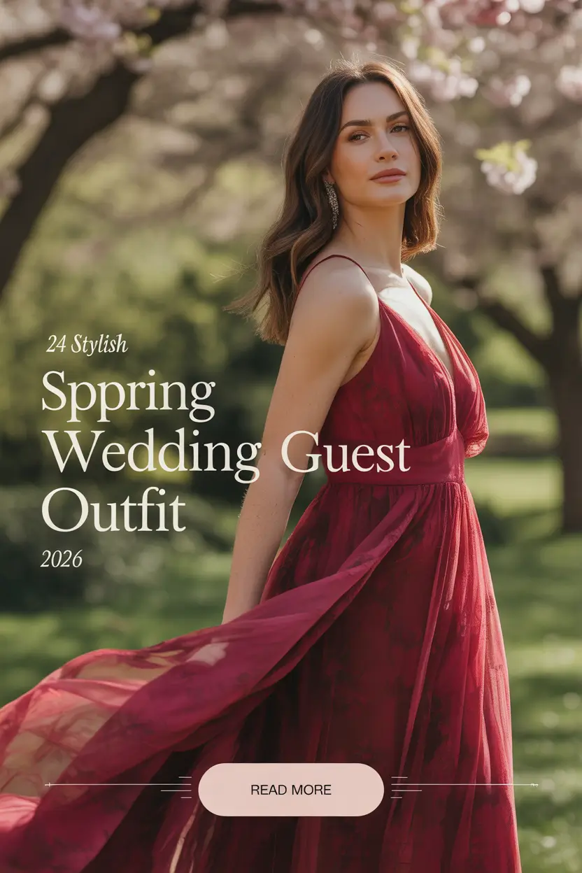 Stylish Spring Wedding Guest Outfit 2026: Fresh Classy Chic Ideas for Every Spring Celebration