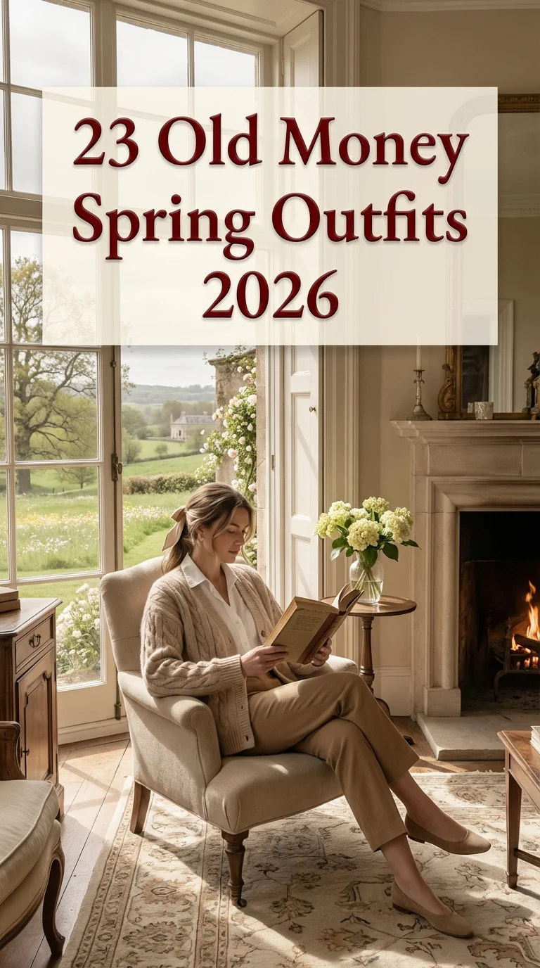 Old Money Spring Outfits 2026: Elegant Capsule Looks for Women