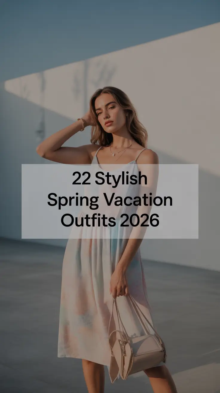 Stylish Spring Vacation Outfits 2026: Fresh Europe-Inspired Looks for Every Destination