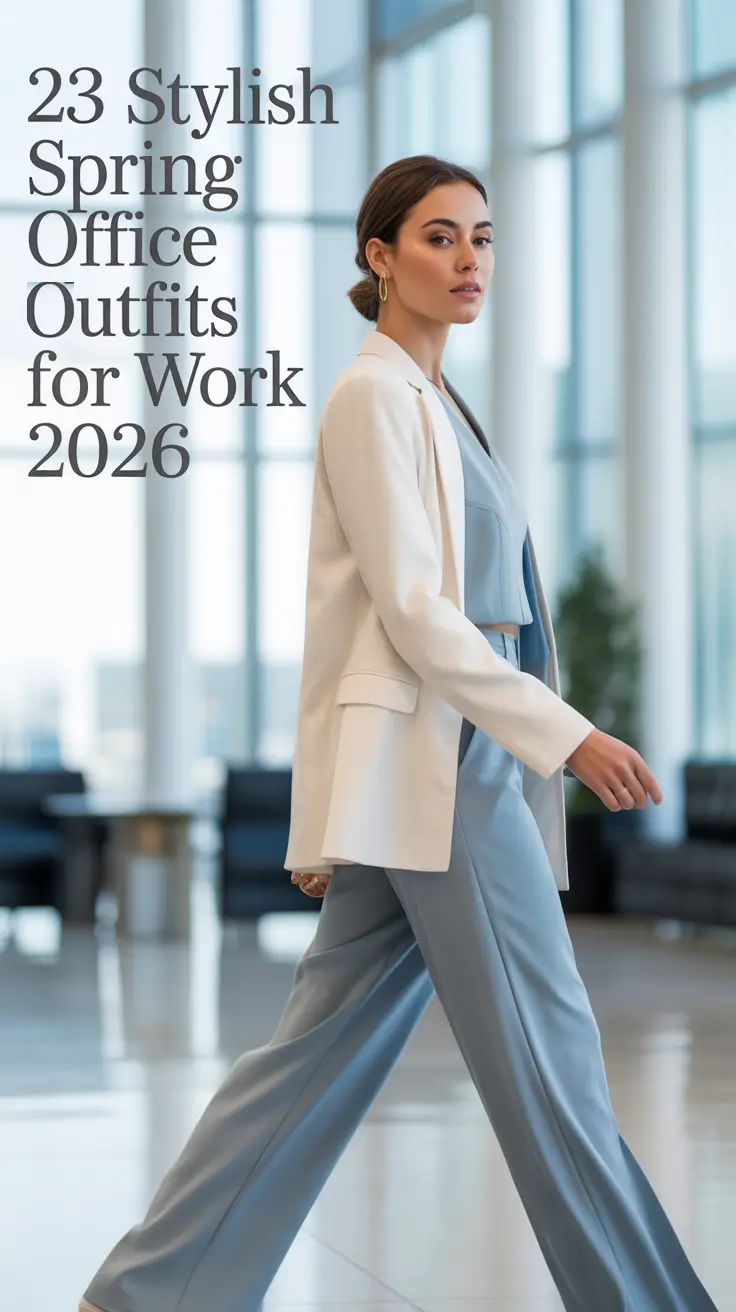 Stylish Spring Office Outfits for Work 2026: Chic Ideas for Modern Women
