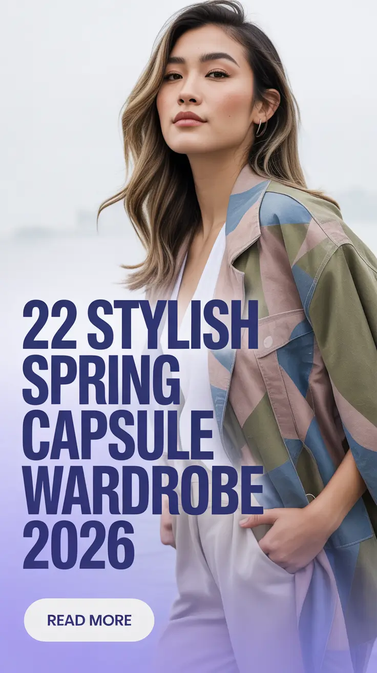 Stylish Spring Capsule Wardrobe 2026: Light, Fresh & Effortlessly European Outfits for the New Season
