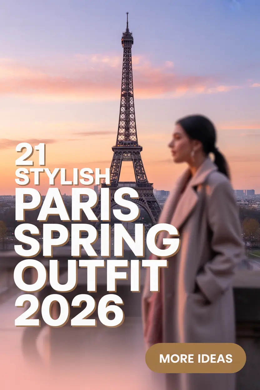 Stylish Paris Spring Outfit 2026: Fresh Fashion Inspiration for Women This Season
