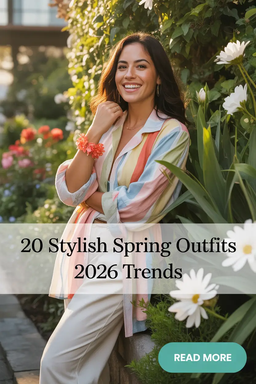 Stylish Spring Outfits 2026 Trends: Fresh Fashion Inspiration for Women Casual Looks