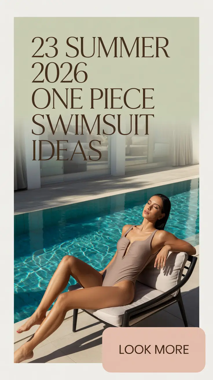 Summer 2026 One Piece Swimsuit Ideas That Instantly Elevate Your Beach Style