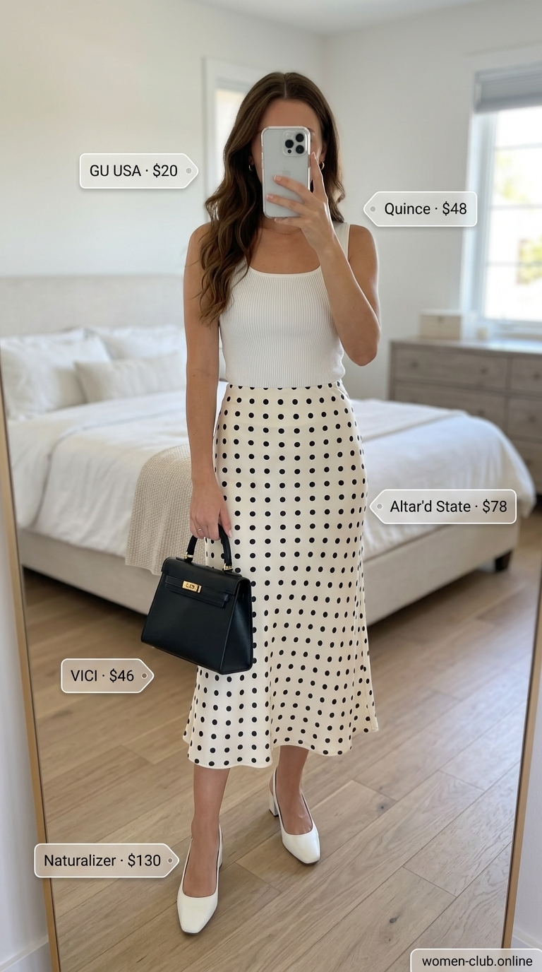 24 Trendy Summer Polka Dots Outfits for Women in 2026 You’ll Love