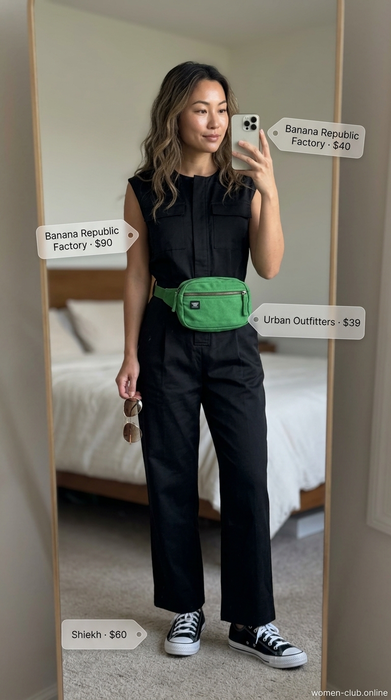 23 Chic All Black Linen Summer Outfits for Women in 2026