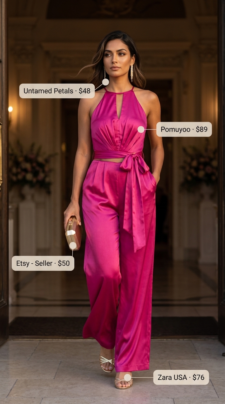 25 Chic Summer Jumpsuit for Wedding Guest Outfits 2026 You’ll Absolutely Love