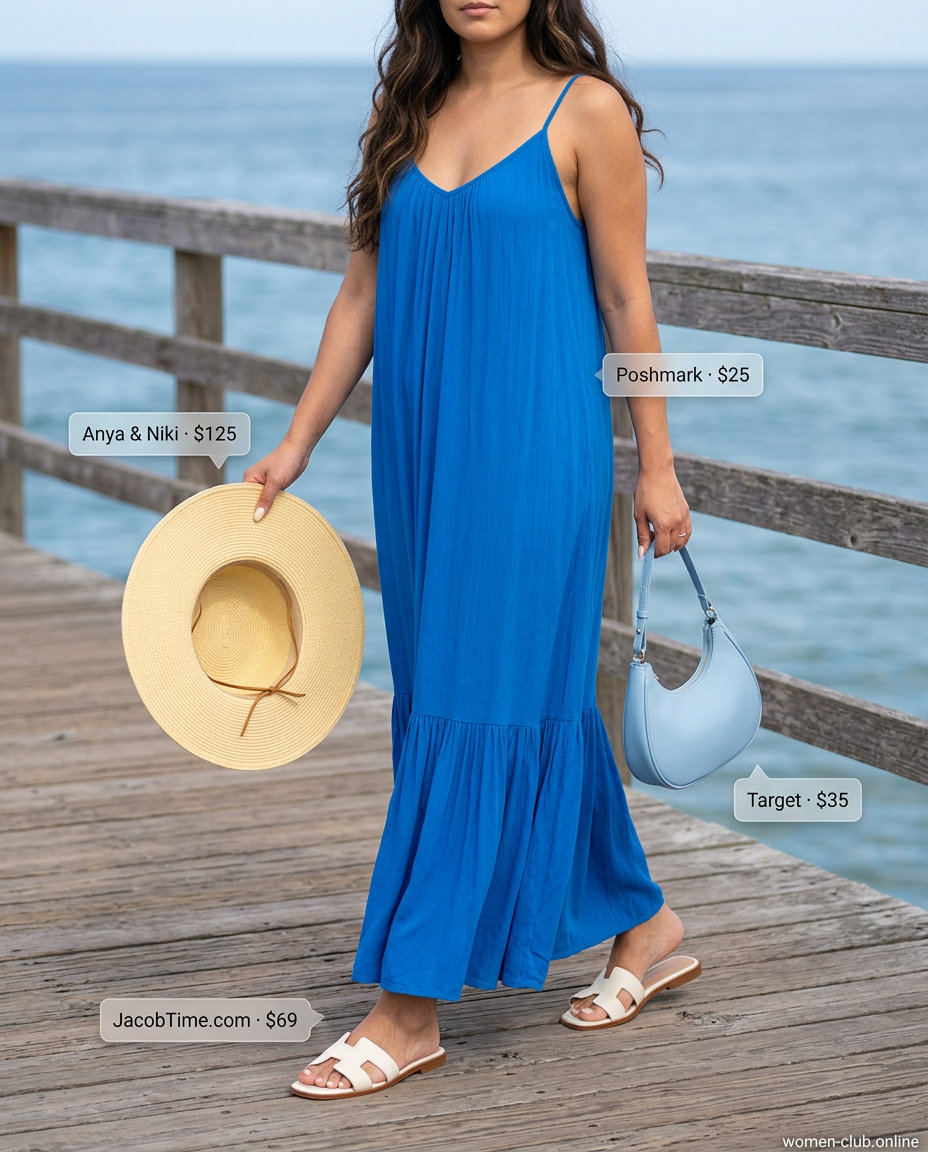 Monochrome Blue Summer Outfits 2026: Fresh Looks for the Season